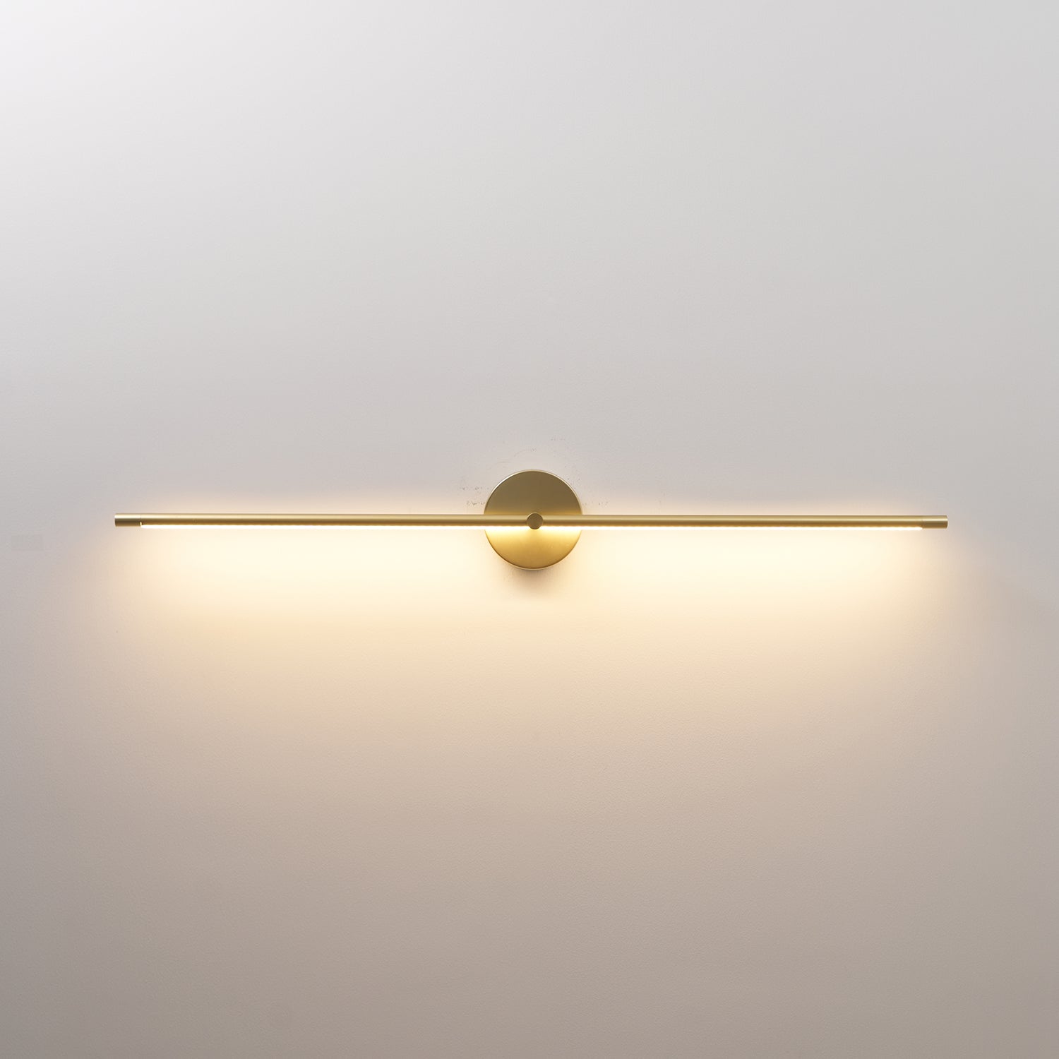 Minimalistische Wandlamp Lineaire Dubbele Stang Moderne Accentstijl
