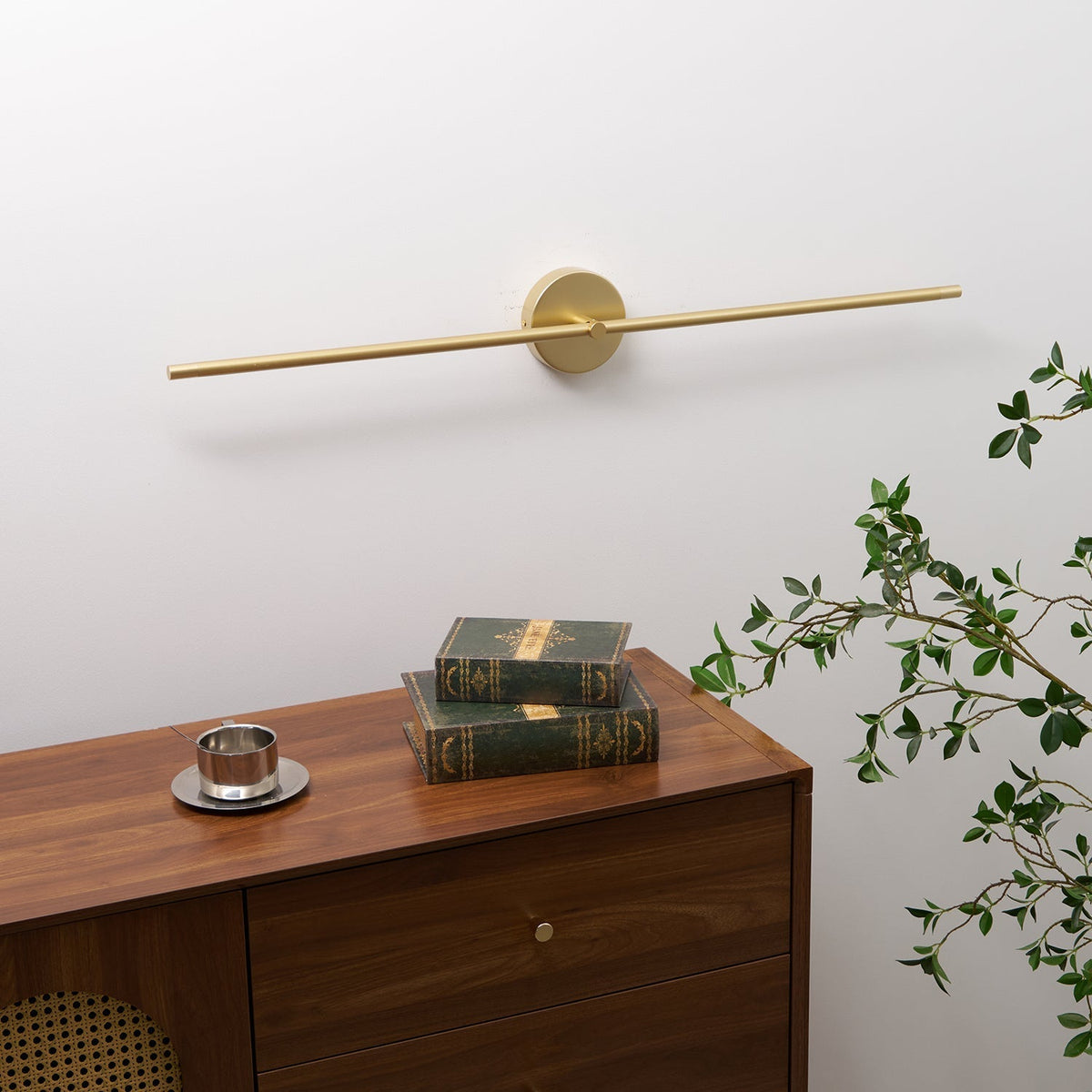 Wandlamp Minimalistisch Lineaire Stang Dubbel Eind Accent Moderne Stijl