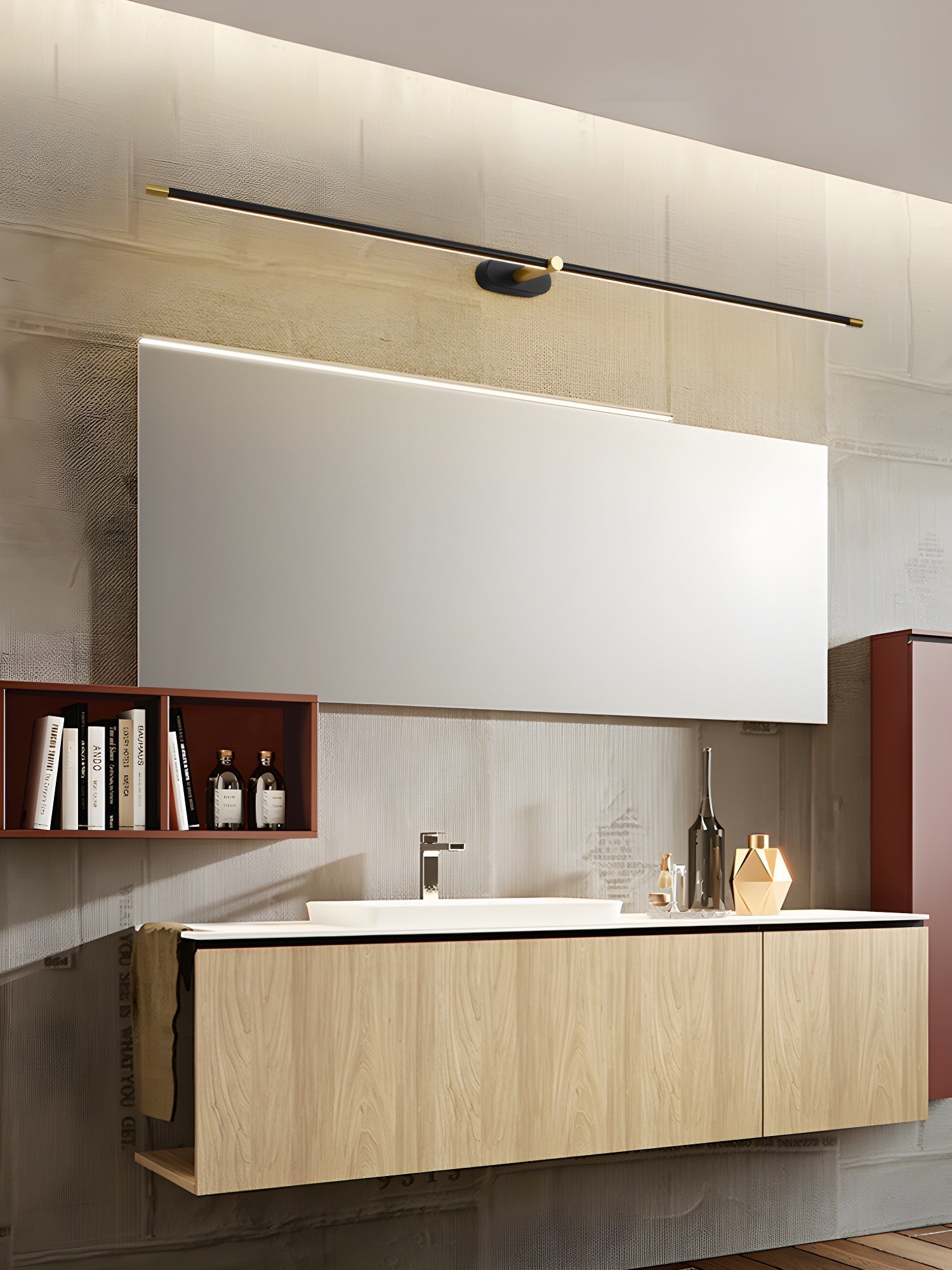 AstraLume Lineaire Wandlamp In Minimalistische Stijl Voor Moderne Interieurs