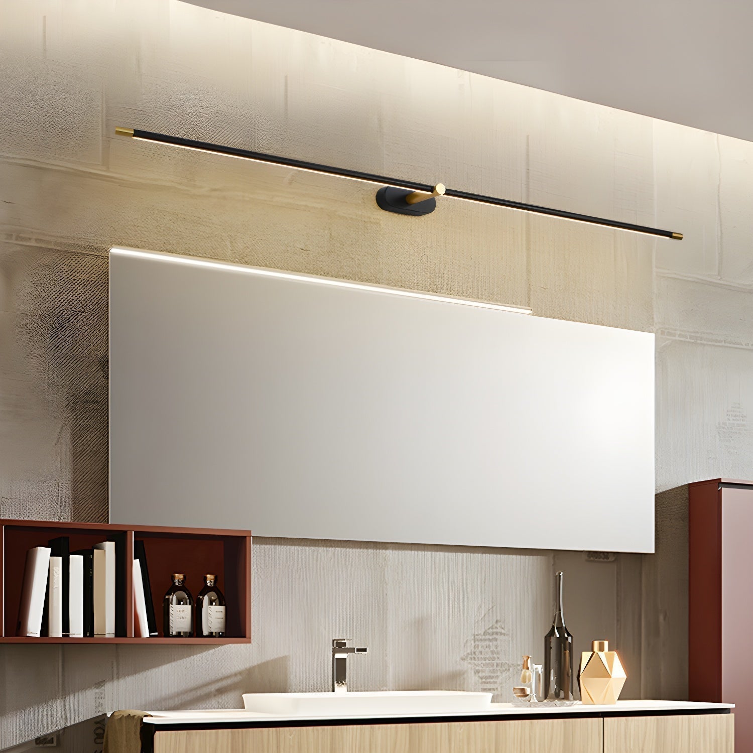 AstraLume Lineaire Wandlamp In Minimalistische Stijl Voor Moderne Interieurs