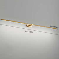 Flano Minimalistische lineaire oplaadbare wandlamp