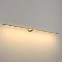 Ivox Minimalistische Wandlamp Goud & Zwart