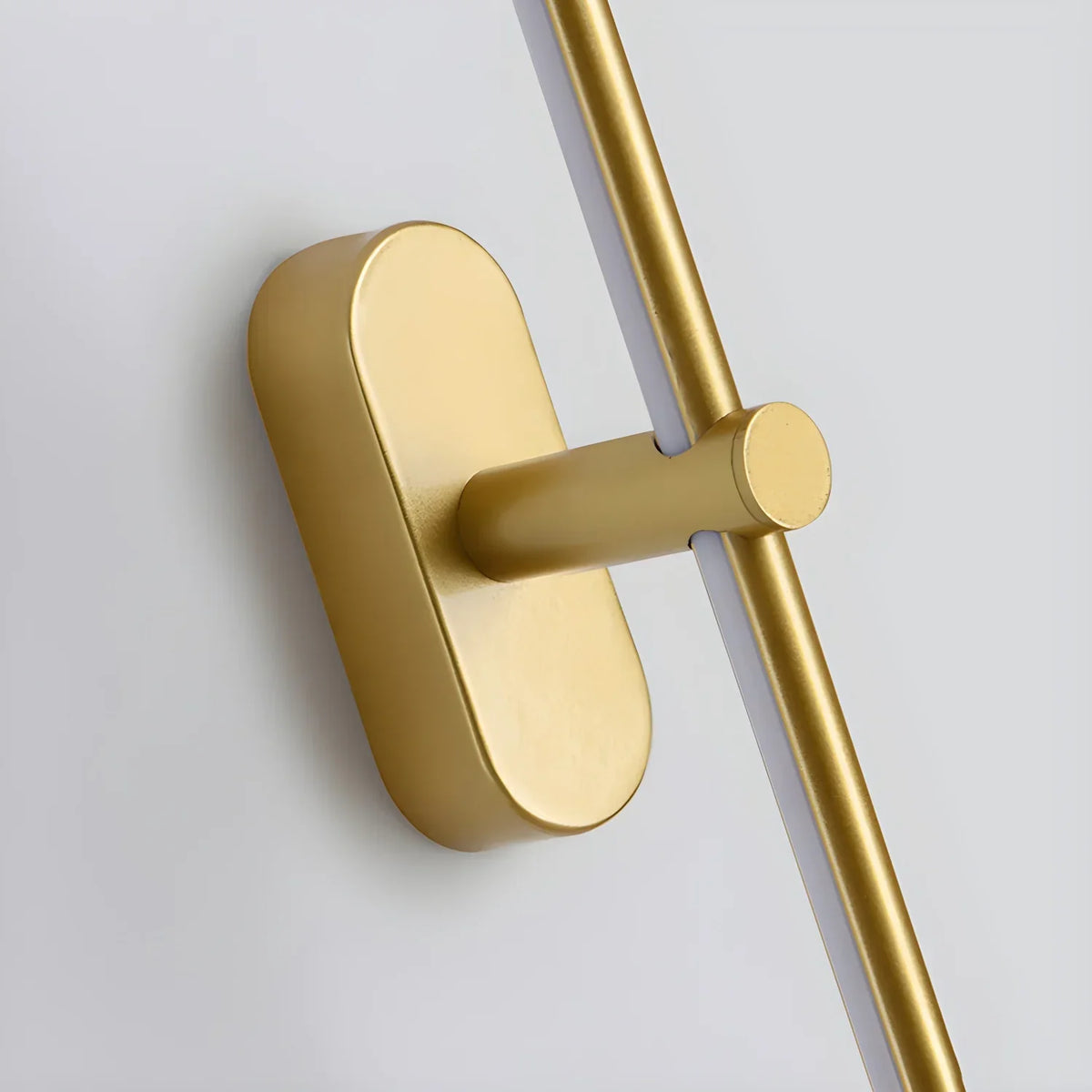 Ivox Minimalistische Lineaire Wandlamp Goud&Zwart