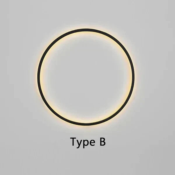 LumaNova Ronde Wandlamp Met Zachte Moderne Gloei-effect