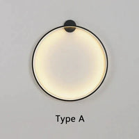LumaNova Ronde Wandlamp Met Zachte Moderne Gloei-effect