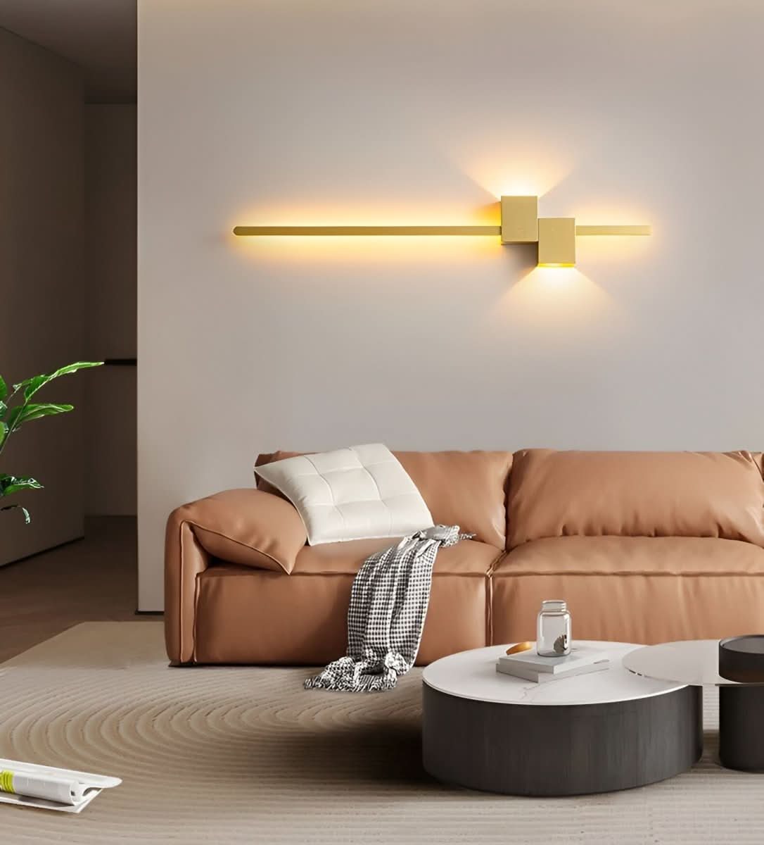 LINESTRIPE – Minimalistische LED Wandlamp voor een moderne sfeer