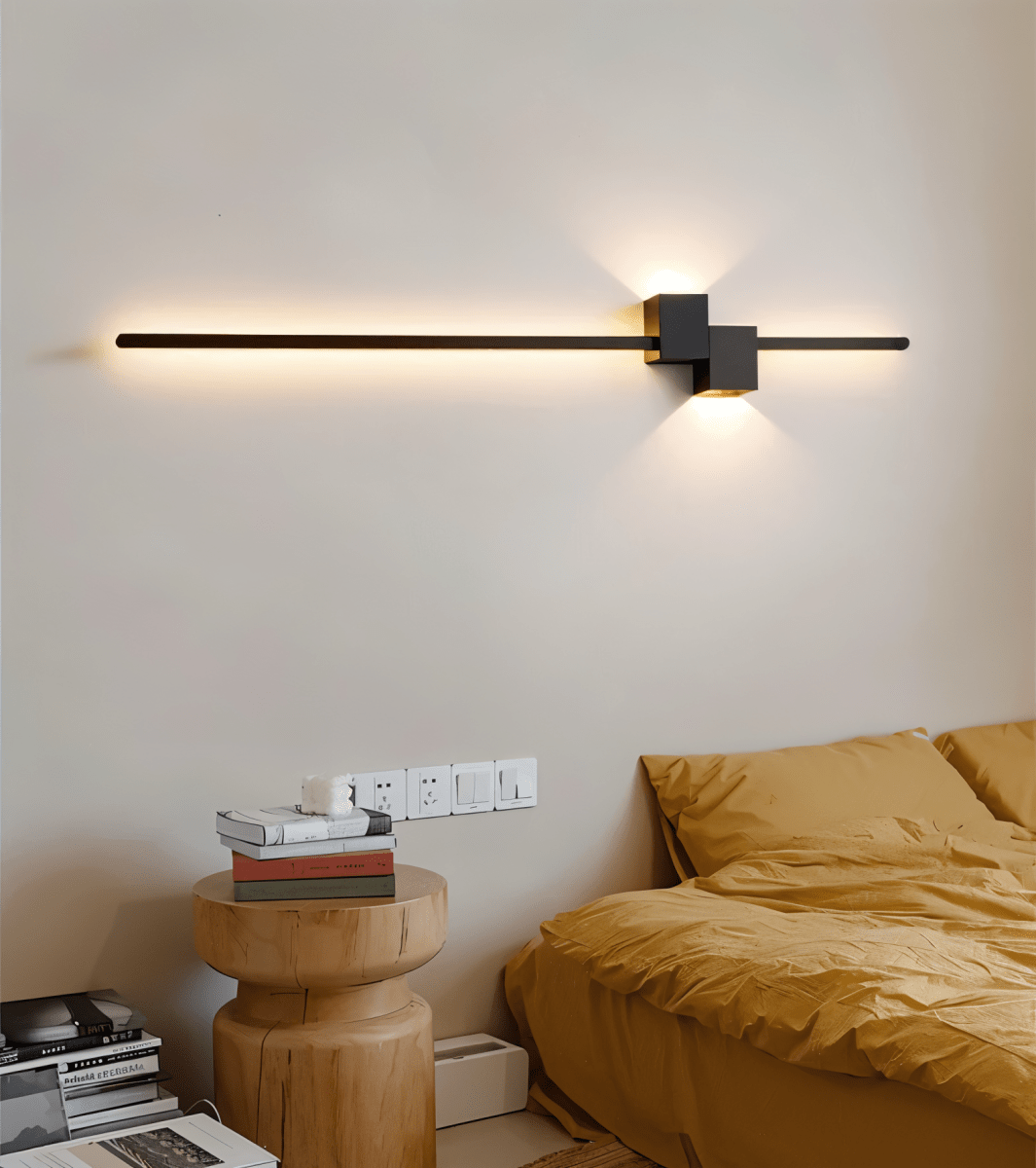 LINESTRIPE – Minimalistische LED Wandlamp voor een moderne sfeer