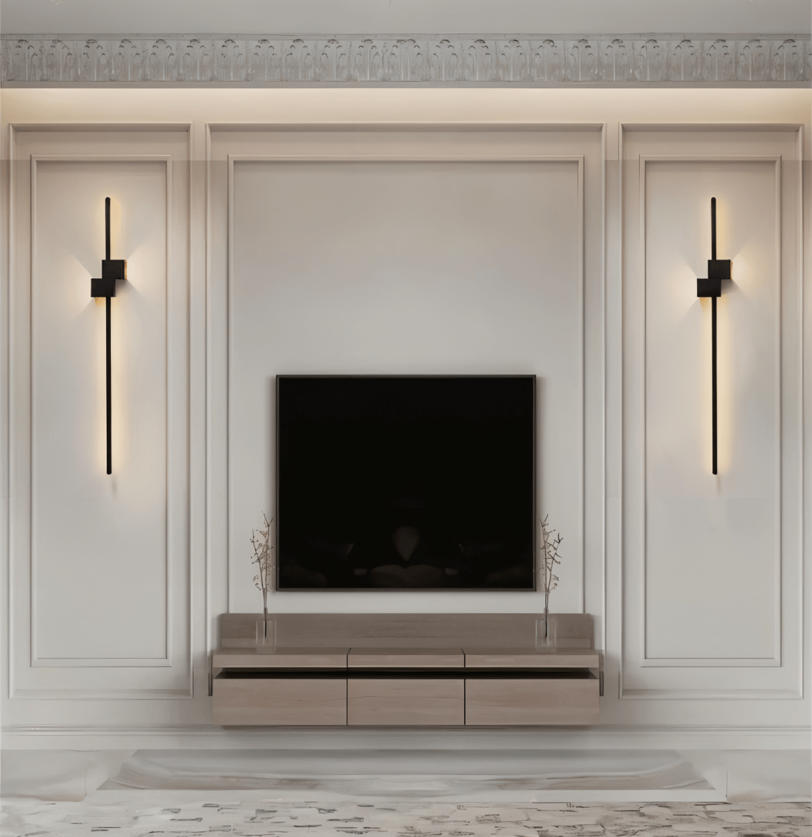 LINESTRIPE – Minimalistische LED Wandlamp voor een moderne sfeer