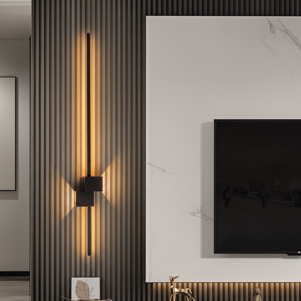 LINESTRIPE – Minimalistische LED Wandlamp voor een moderne sfeer