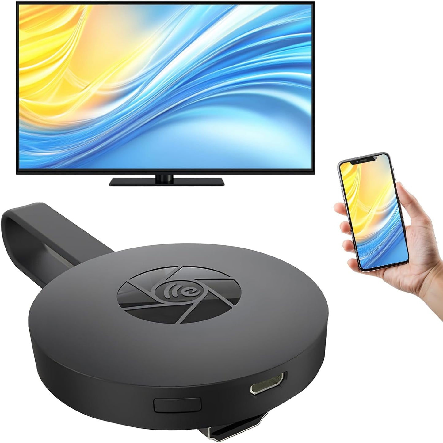 Miracast | Draadloze HD Mirror-Adapter | AirPlay & DLNA | CastView Pro
