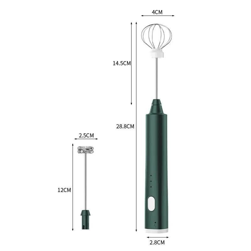 Skanto | Krachtige Mini Handmixer voor Keuken en Koffie