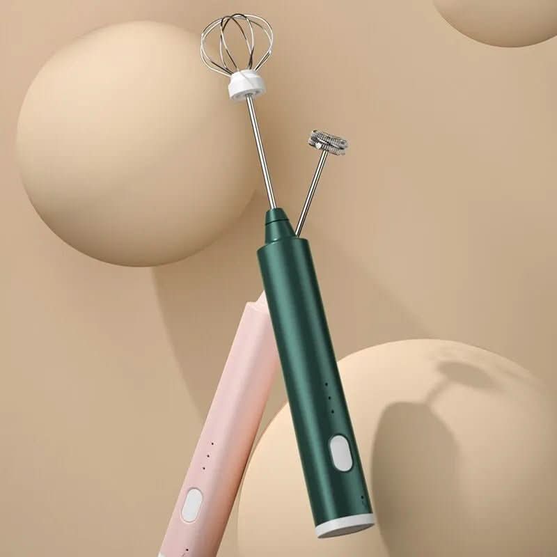 Skanto | Krachtige Mini Handmixer voor Keuken en Koffie