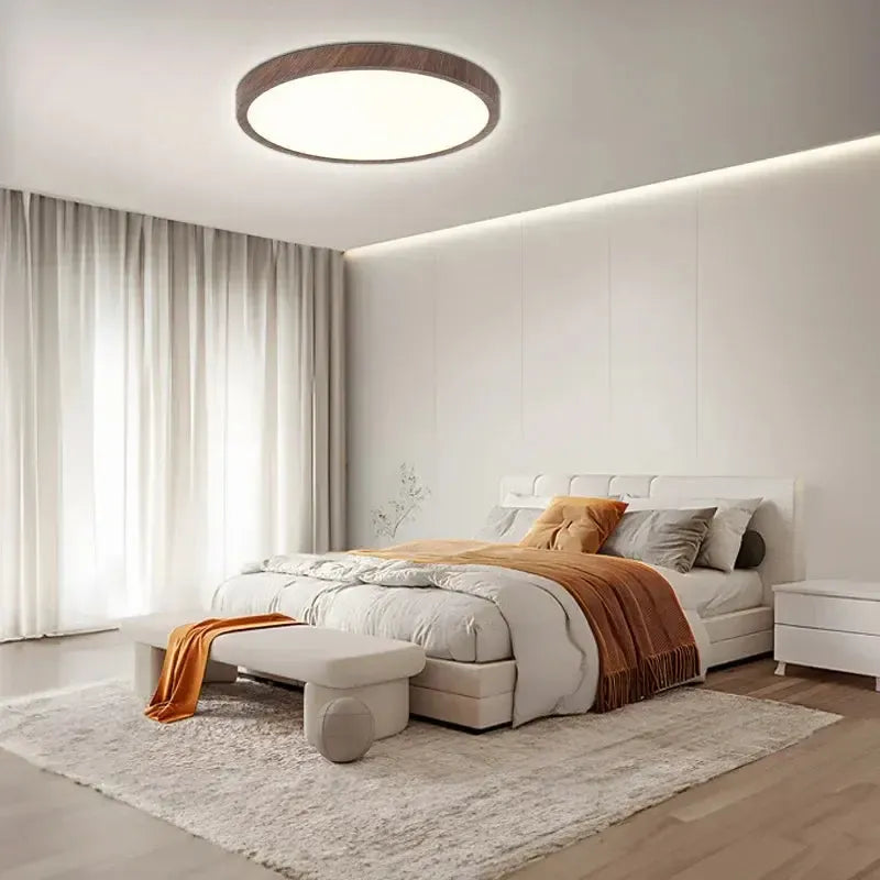 Moderne ultradunne LED-plafondlamp in ronde vorm