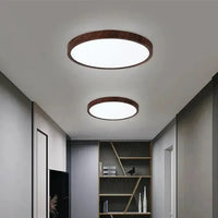 Moderne ultradunne LED-plafondlamp in ronde vorm
