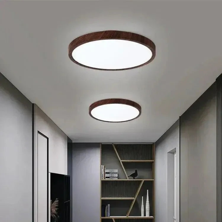 Moderne ultradunne LED-plafondlamp in ronde vorm