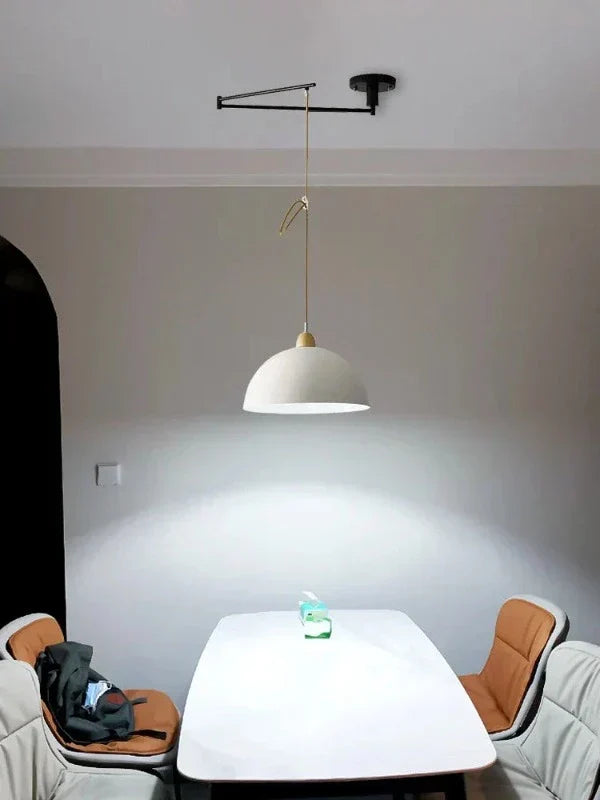 Moderne Plafondlamp met Verstelbare Lichtarmen voor Flexibele Verlichting