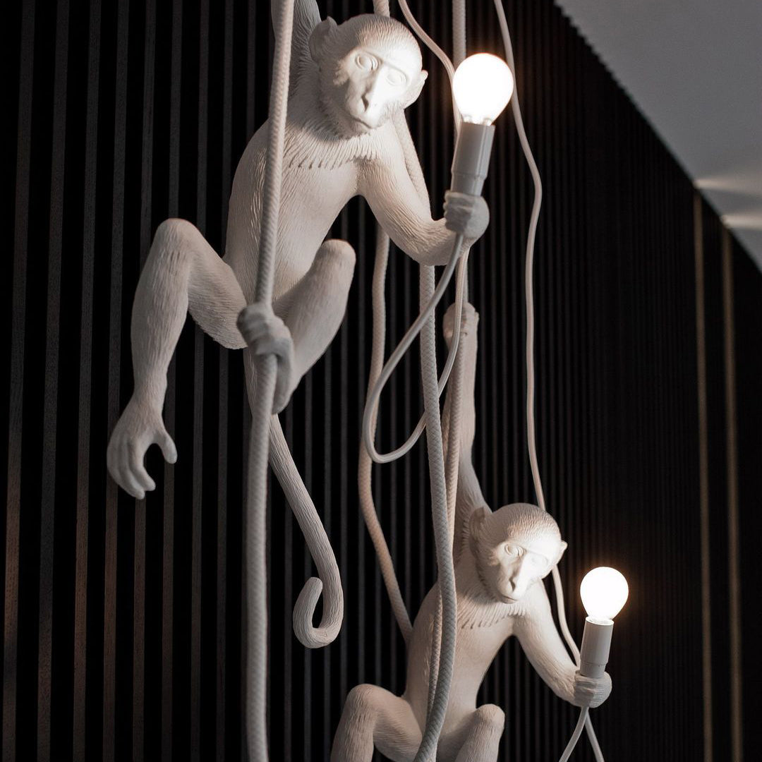 Affen Pendelleuchte | Sculpturaal Ontwerpobject