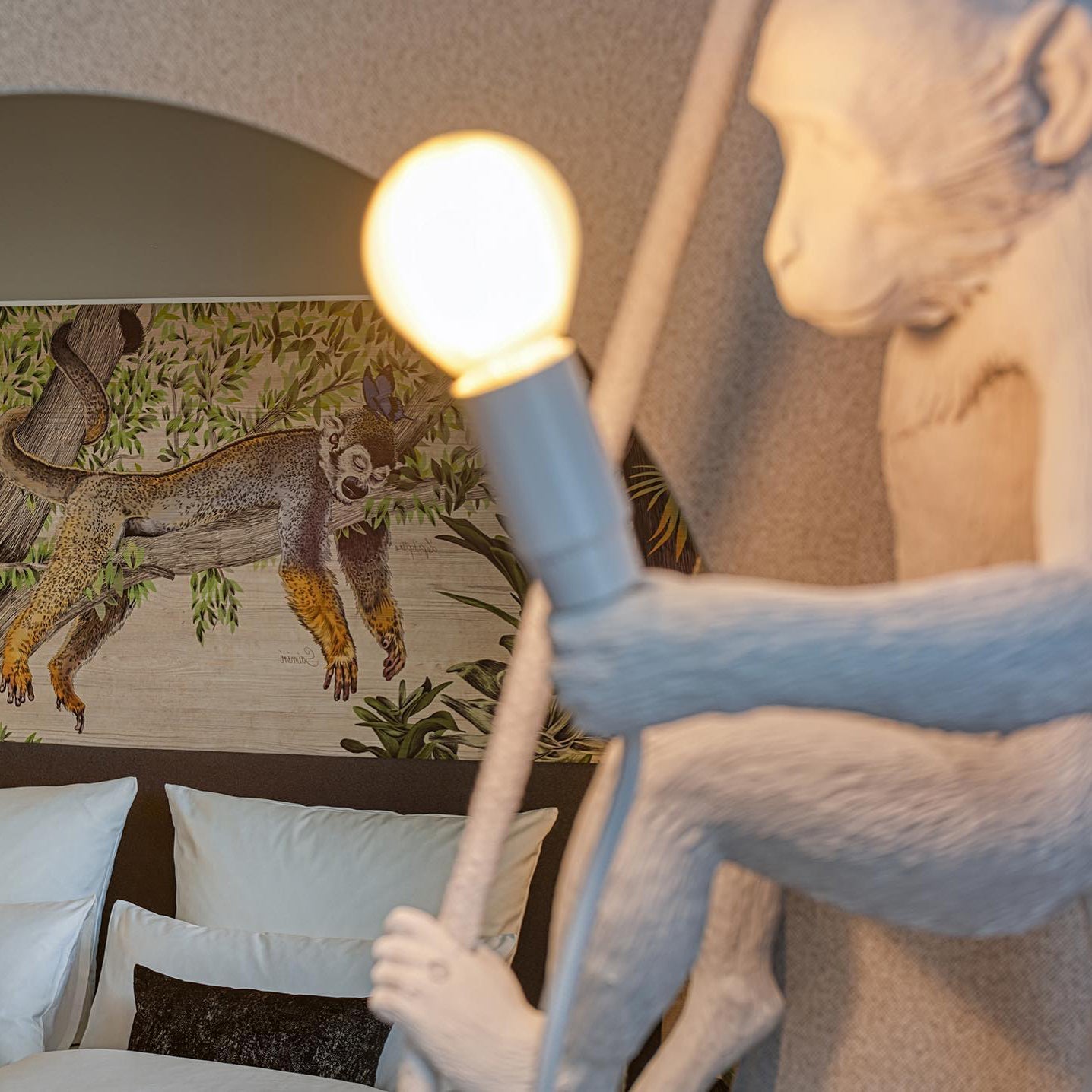 Affen Pendelleuchte | Sculpturaal Ontwerpobject