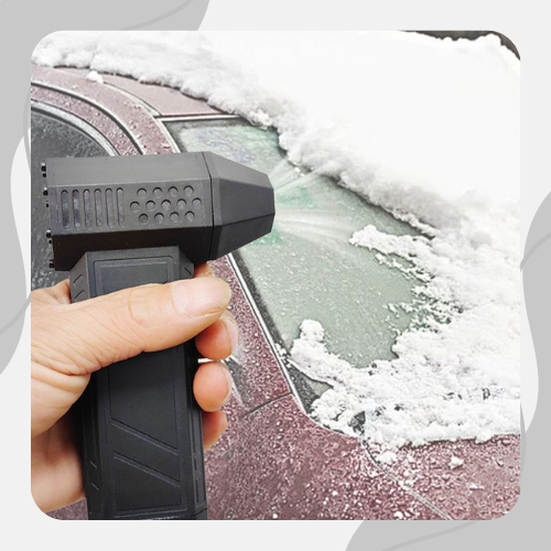 SnowSweep Pro | Blaas sneeuw binnen enkele seconden weg, zodat je de dag probleemloos kunt beginnen