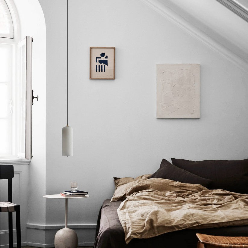 Noordse Moderne Alabaster Monty Hanglamp