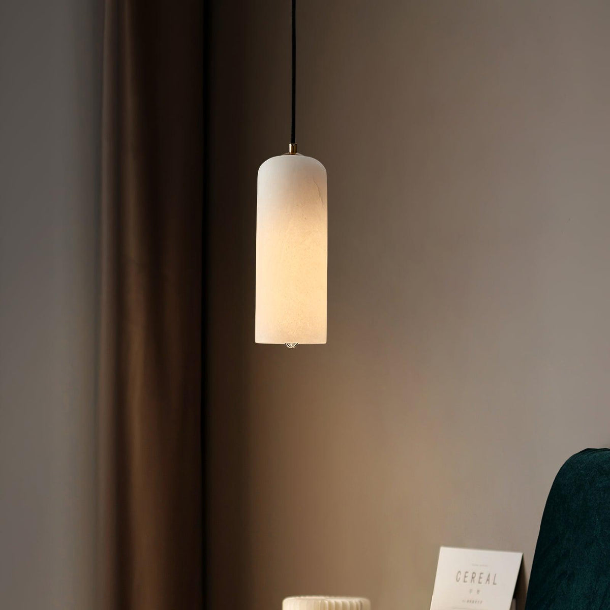 Noordse Moderne Alabaster Monty Hanglamp