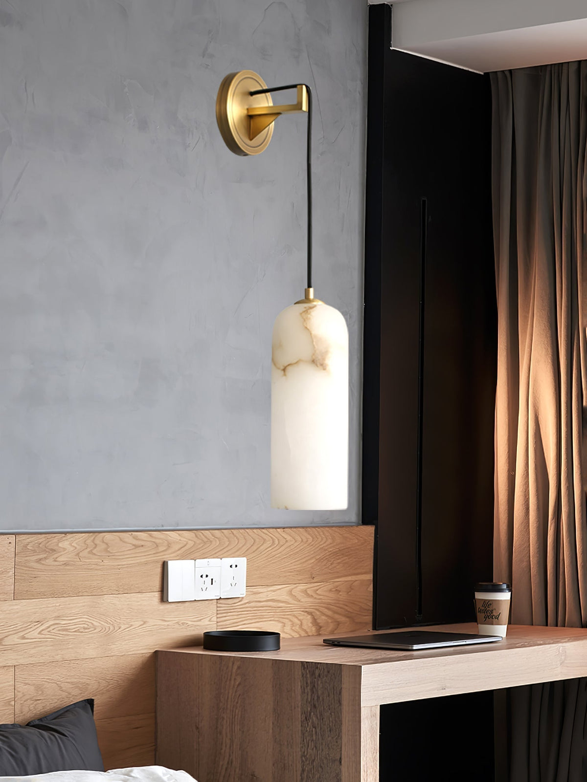 Vaelara Pendant Alabaster Wandlamp
