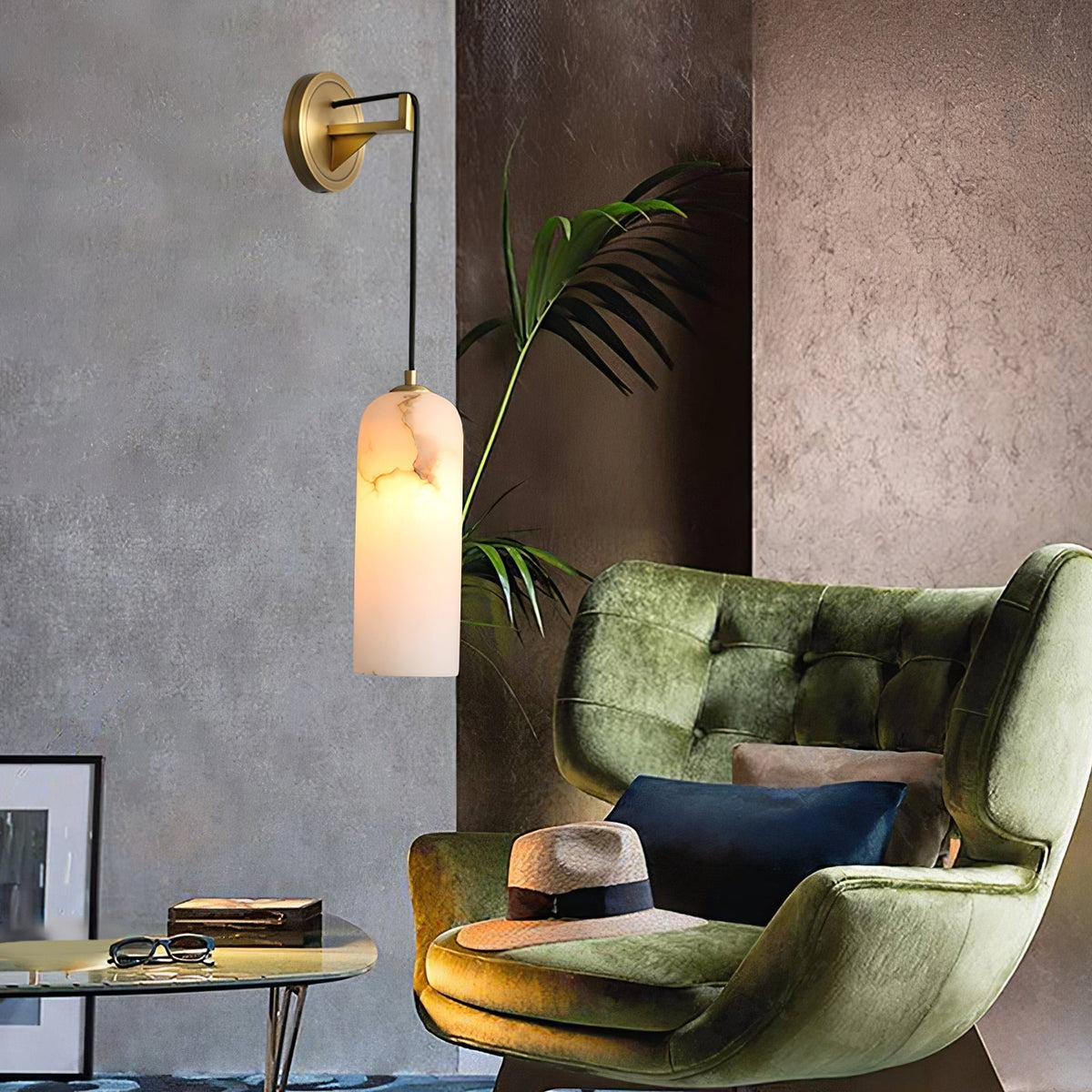Vaelara Pendant Alabaster Wandlamp