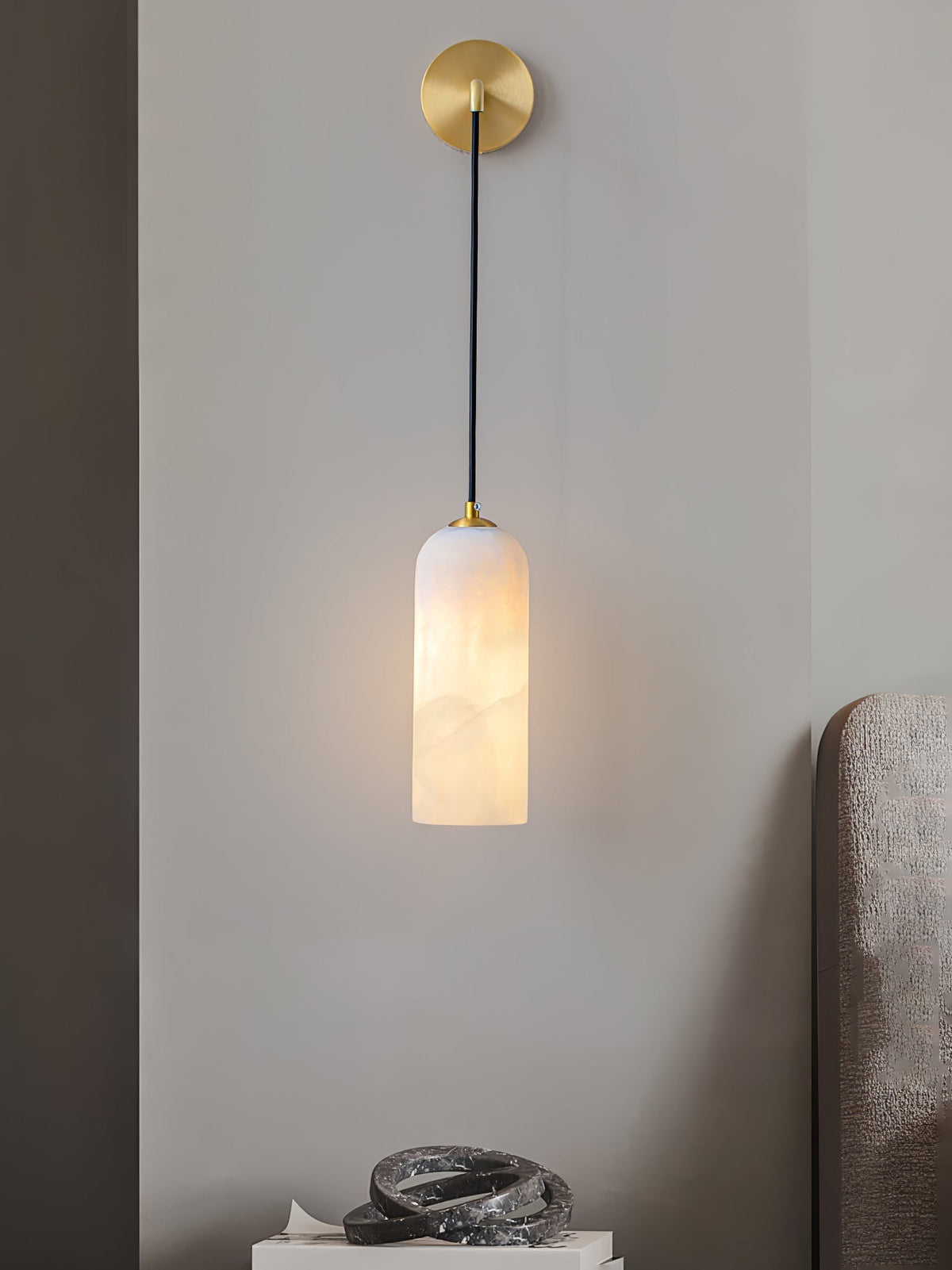 Vaelara Pendant Alabaster Wandlamp