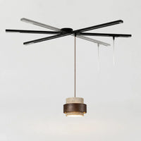 Morris Rotatable Movable Ceiling Rail for Pendant Light