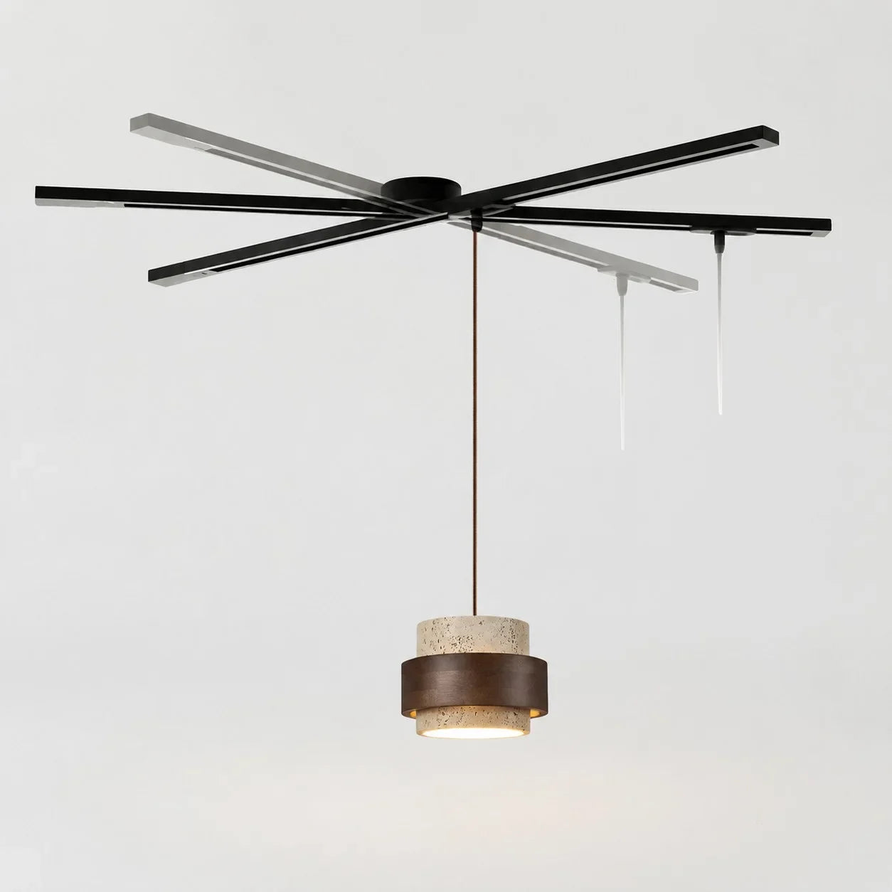 Morris Rotatable Movable Ceiling Rail for Pendant Light