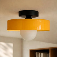 Morrow Glazen Schijf Plafondlamp/Wandlamp