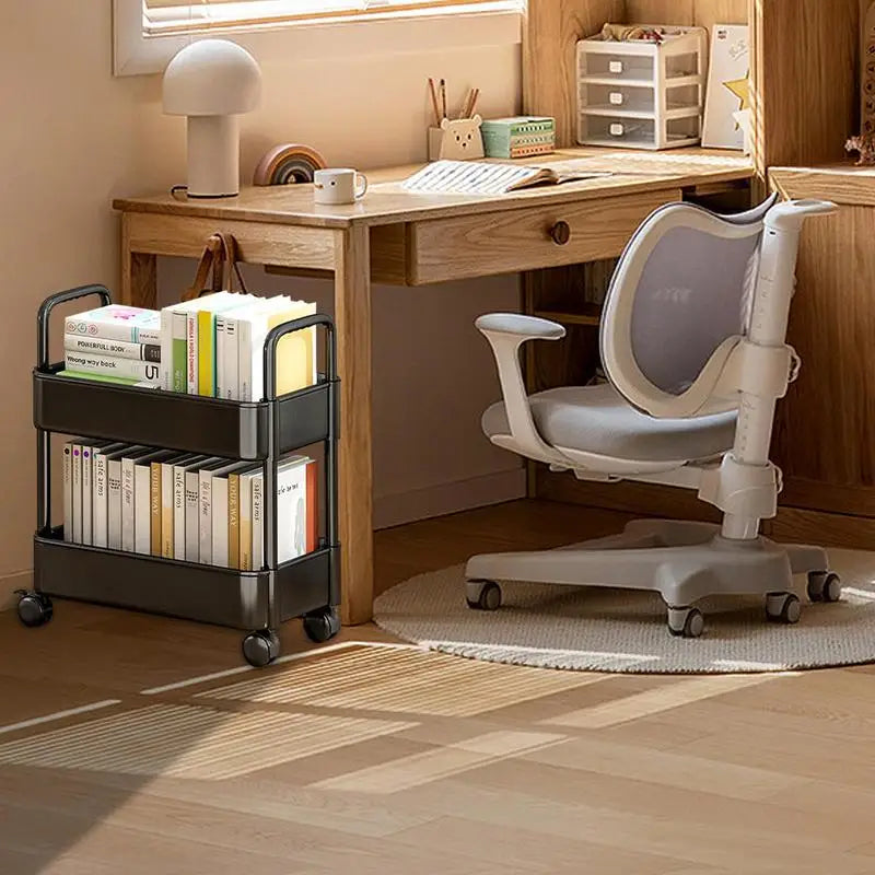 Skanto | BookRacer – Mobiele boekenwagen met 2 planken