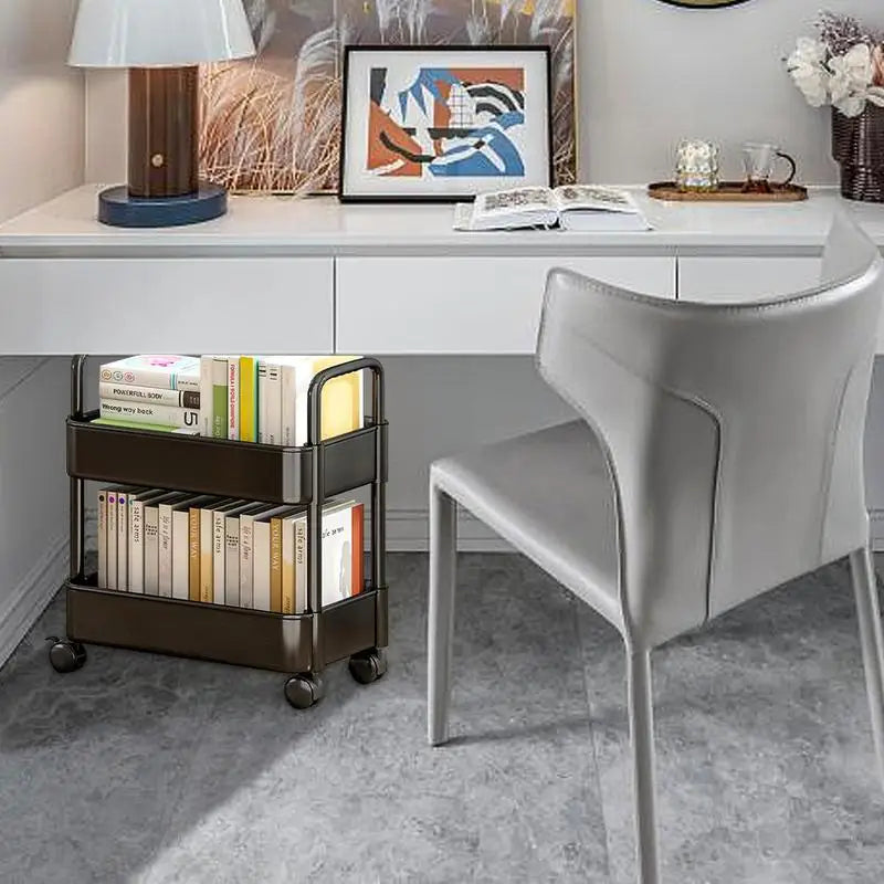 Skanto | BookRacer – Mobiele boekenwagen met 2 planken
