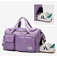 Multi-Tassen Reisetasche, Sport- en Gymnastiek-Duffle met aparte schoenenvak