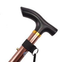 Telescoop Wandelstok voor Senioren – Opvouwbare Aluminiumstok met Ergonomische Grip & Hoge Stabiliteit voor Onderweg