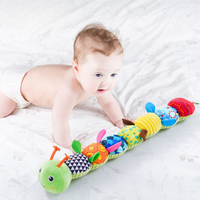 Muzikale Baby Rups Speelgoed - Interactief Pluche voor Sensorische Ontwikkeling en Motorische Vaardigheden
