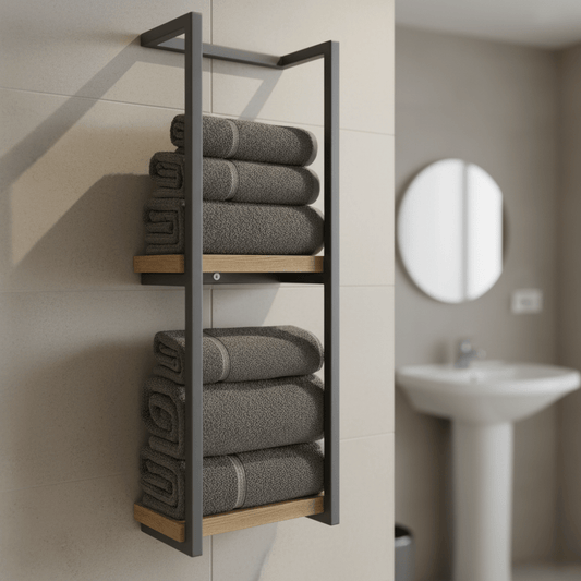 PUREDRY – Elegante Wand-Handdoekhouder – Roestbestendige RVS-uitvoering