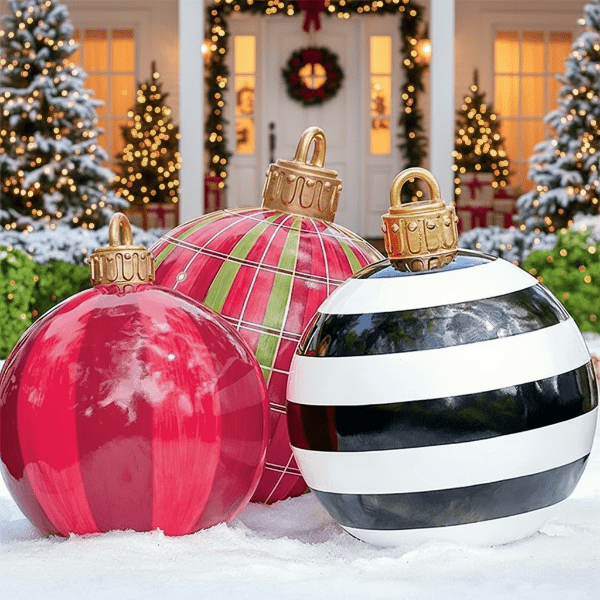 NORTHORB – Grote, weerbestendige kerstballen voor binnen & buiten