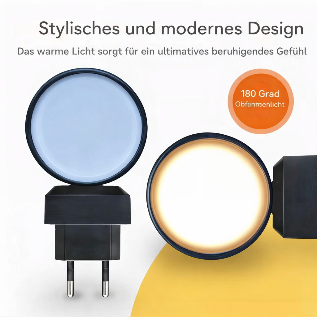 Nachtlamp | Automatische Sensorverlichting | Energiebesparend LED Nachtlicht | LumenGuard