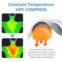 Nekmassageapparaat | Ultrasone lymfedrainage | Draadloos massageapparaat | Vitalize