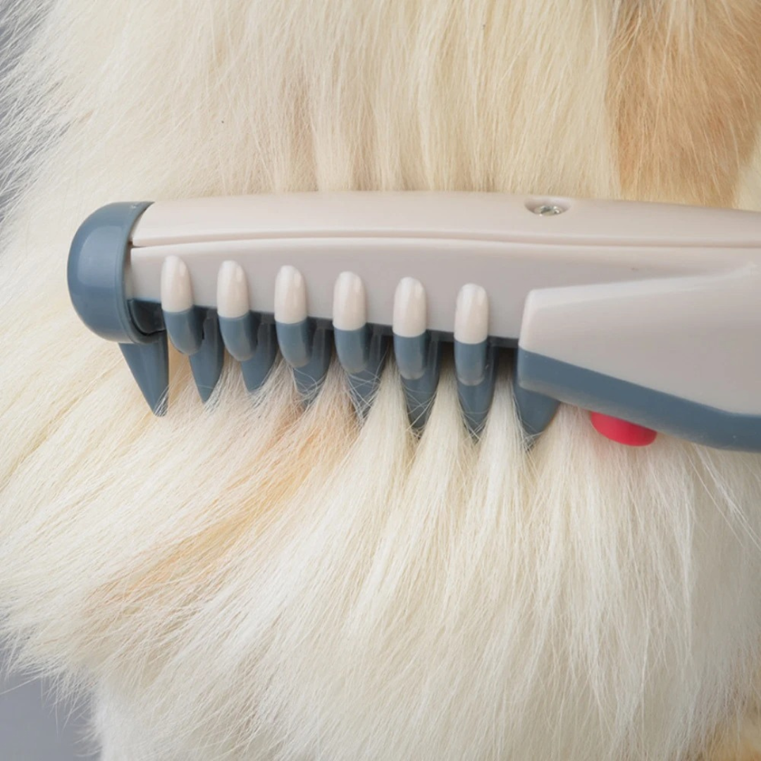 Elektrische Ontwarringstrimmer voor Honden & Katten | Draaibare Veiligheidsbladen tegen Klitten | Pijnloze Knoopverwijdering | Draadloos Verzorgingsgereedschap voor Alle Vachtsoorten