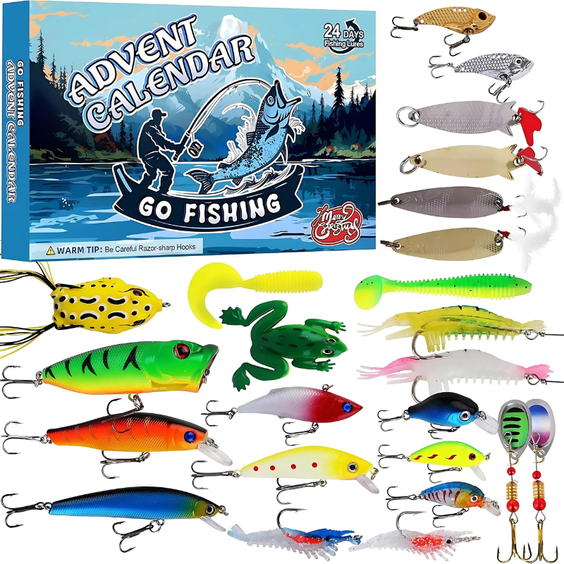 FishingMaster Adventskalender | Deze adventskalender is ontworpen om je visavonturen te verbeteren