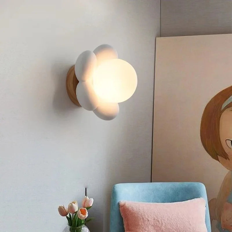 Crème Kleurige Wandlamp Romantische Verlichting