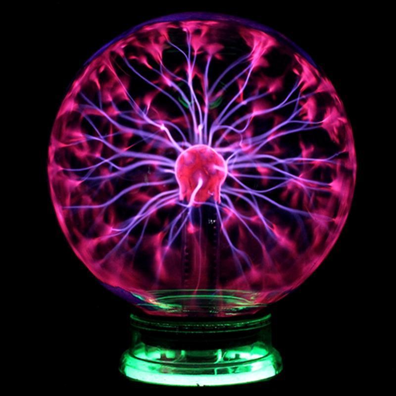 PlasmaNova Plasmakogel Nachtlamp | Interactieve Verlichting | Decoratieve Tafellamp | Perfect voor Thuis en Kantoor