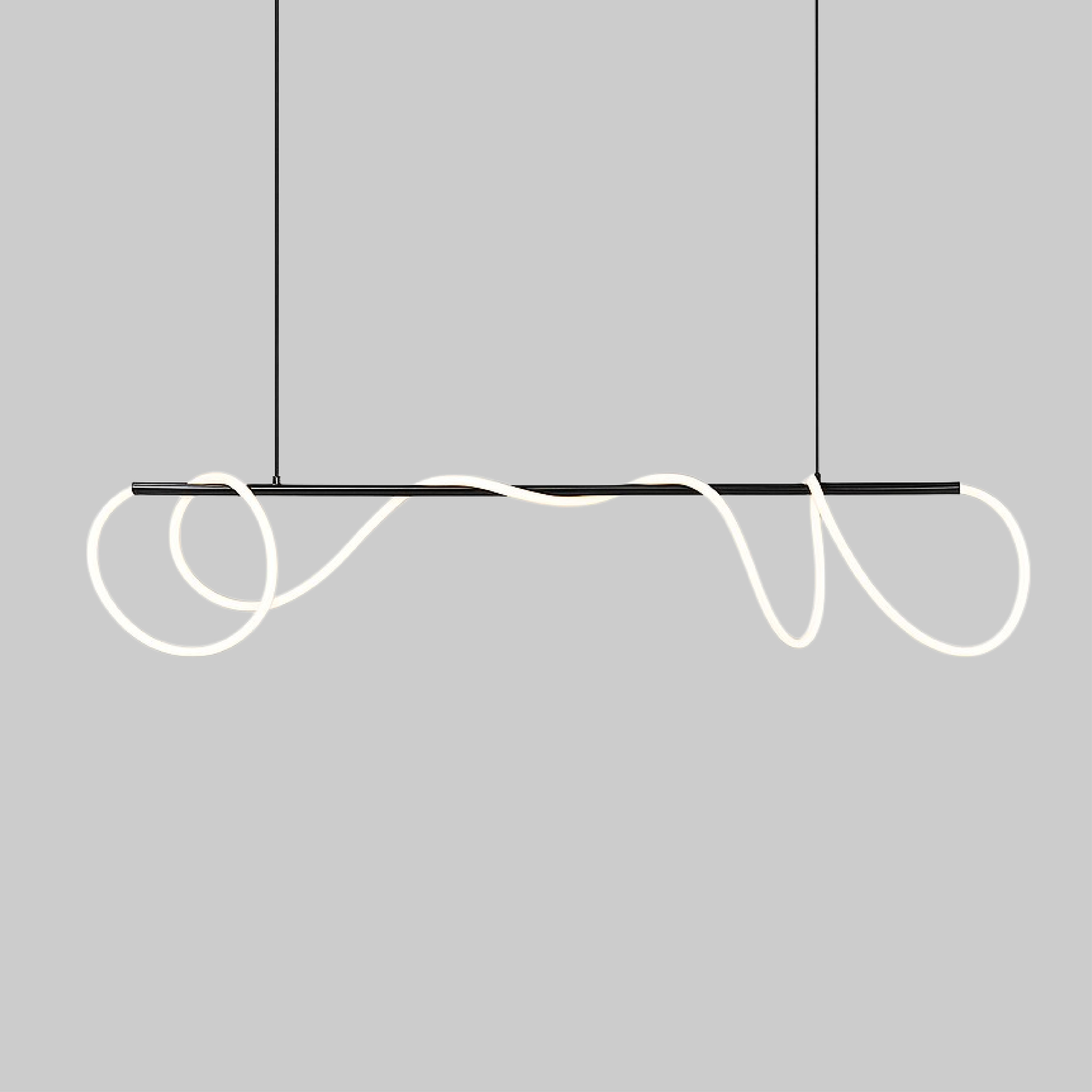 Delyra - Lineaire Hanglamp voor Boven de Eettafel of Keuken
