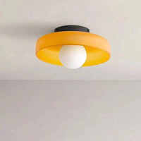 Glazen Plafondlamp met Scandinavisch Ontwerp – Sfeervolle Verlichting voor Elk Interieur