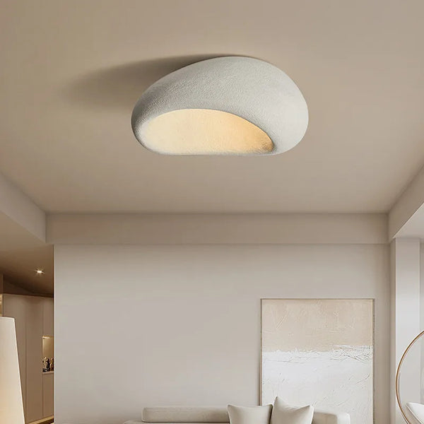 Serene Wabi-Sabi Minimalistische Plafondlamp Voor Modern Huis