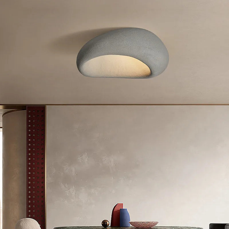 Serene Wabi-Sabi Minimalistische Plafondlamp Voor Modern Huis