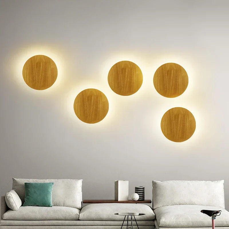 Noordse Houten Wandlampen – Moderne LED Wandlampen in Scandinavisch Design