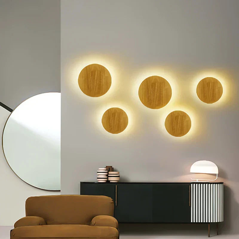 Noordse Houten Wandlampen – Moderne LED Wandlampen in Scandinavisch Design